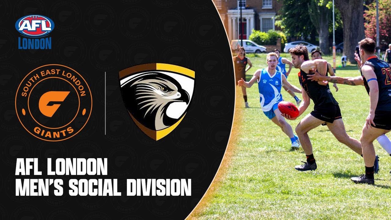 AFL London 2025 Round 4 - Giants vs Hawks Men's game