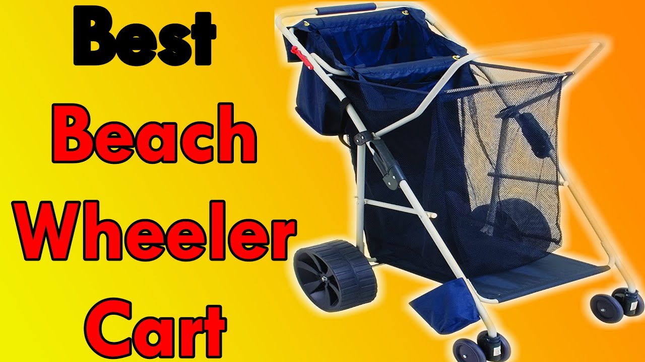 Best Beach Wonder Wheeler Wide Beach Cart