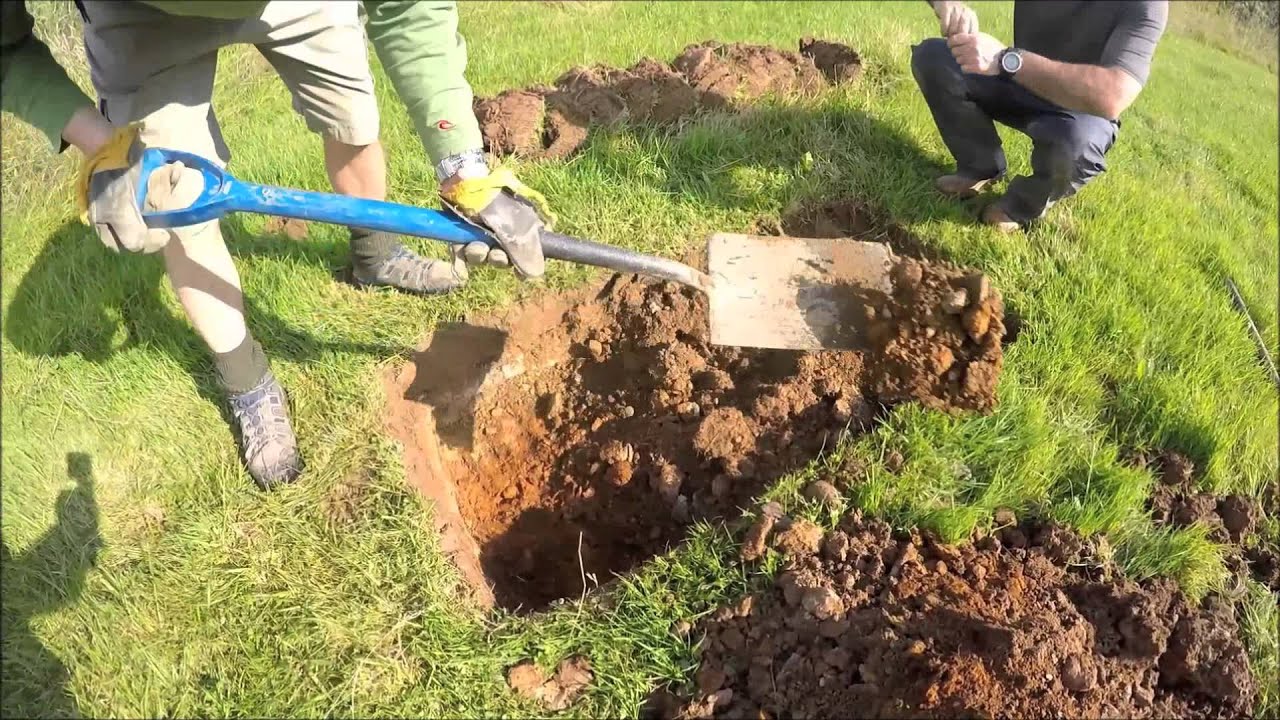 Digging a Test Pit