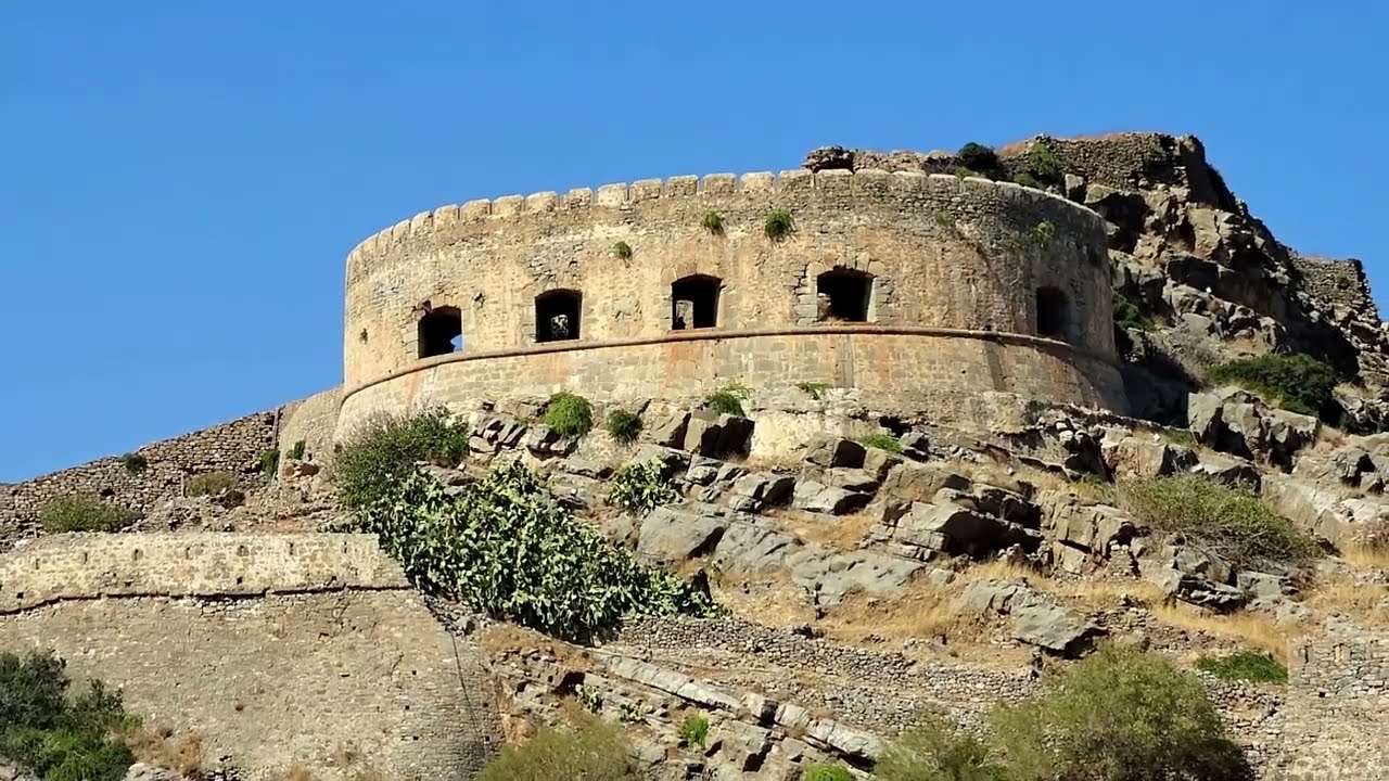 Spinalonga, l'île des Lépreux - Crète
