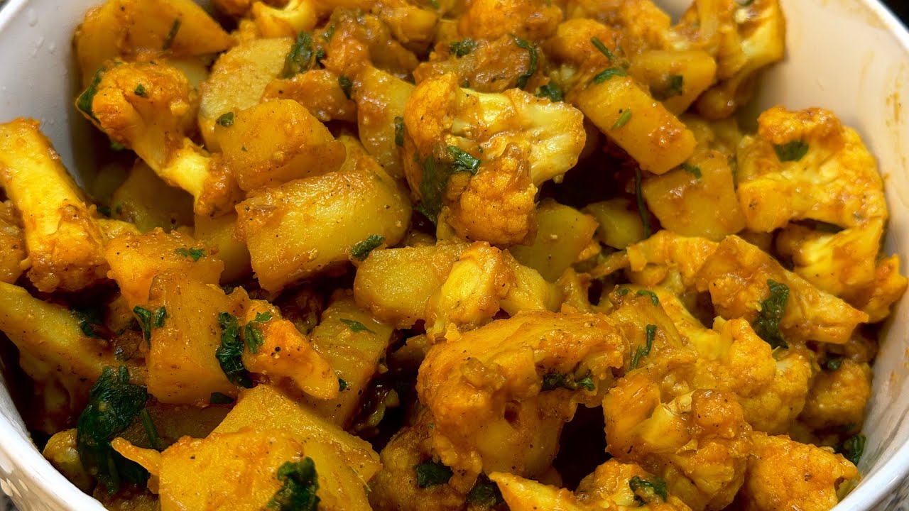 Рецепт картофеля и цветной капусты на сковороде! Просто, легко и очень вкусно #easyrecipes #potat...