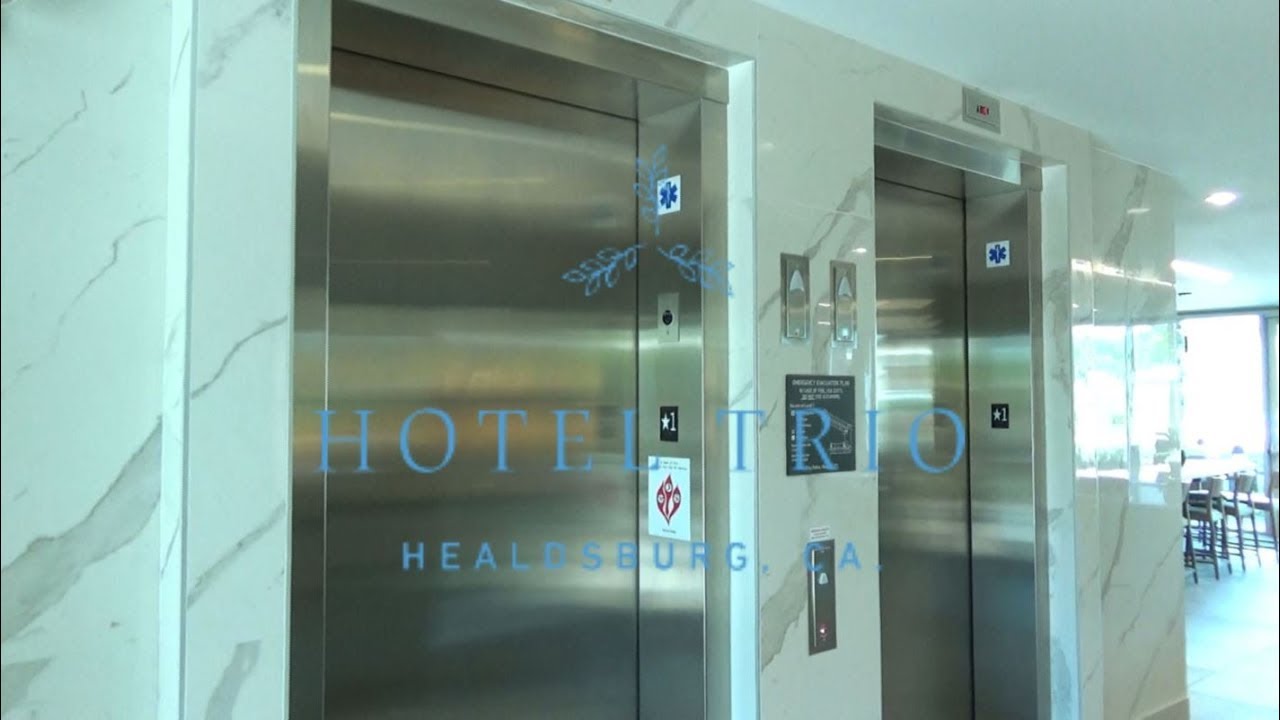Nice And New! Schindler HT Hydraulic Elevators-Hotel Trio-Healdsburg, CA