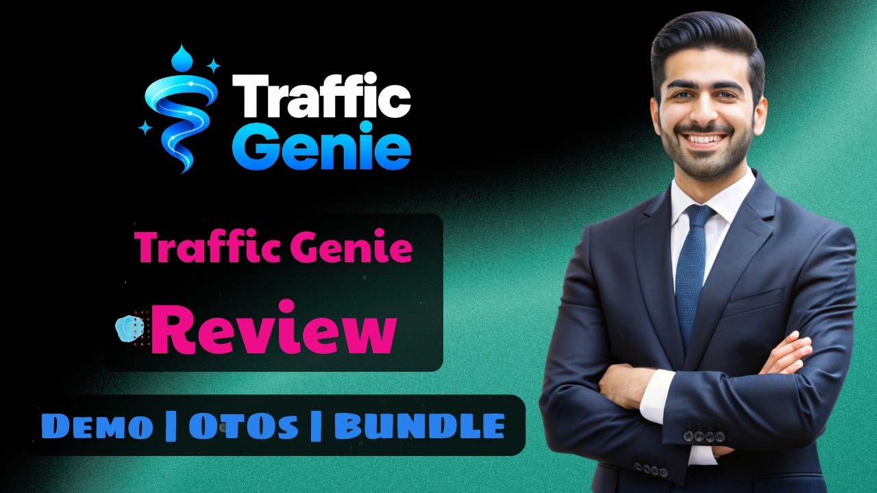 Traffic Genie Review: AI Traffic on Autopilot 🔵 Traffic Genie Review + Demo + OTO 🔵 TrafficGenie