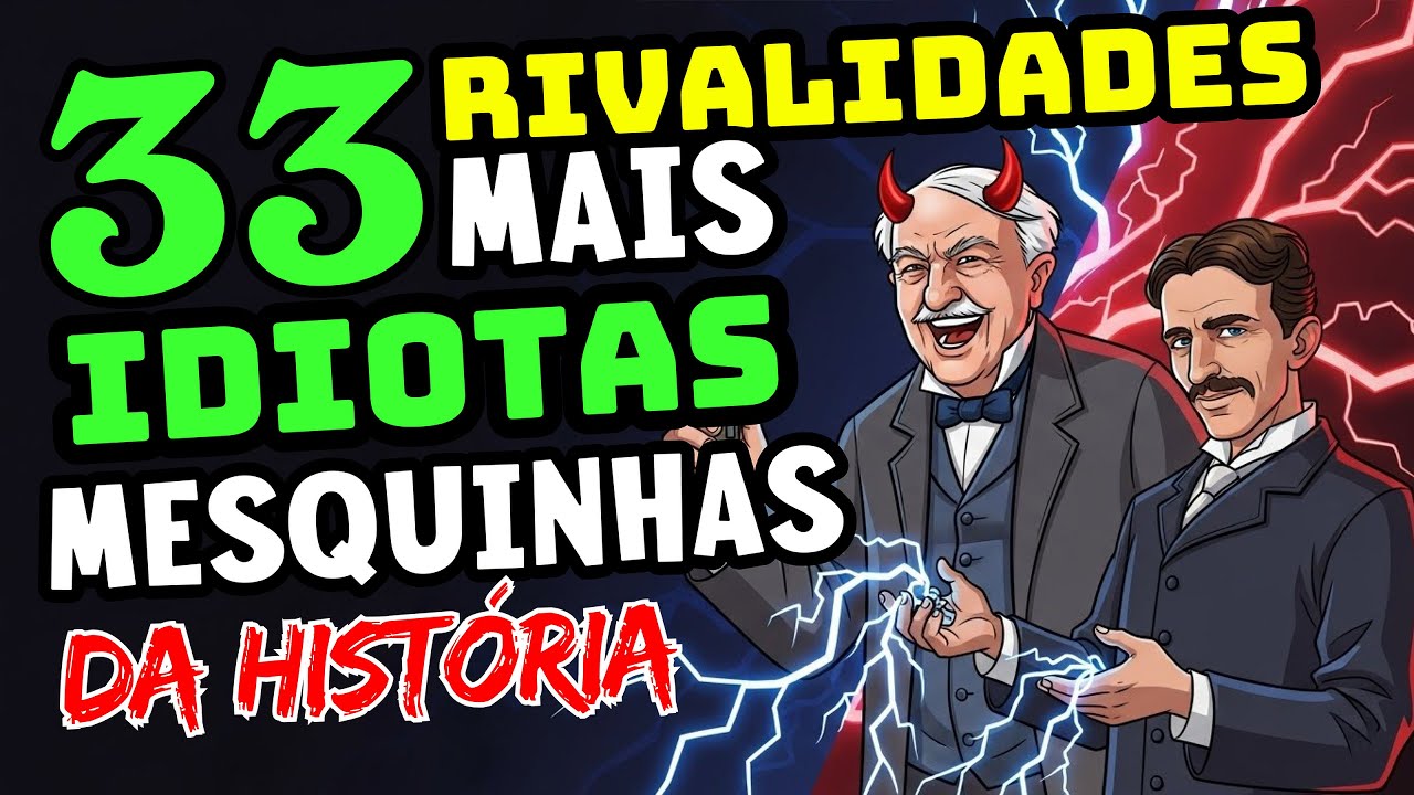33 RIVALIDADES MAIS IDIOTAS E MESQUINHAS DA HISTÓRIA