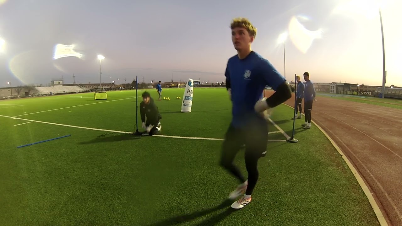 Lubbock Christian University Gk's: Feet-work & Explosive, push off emphasis