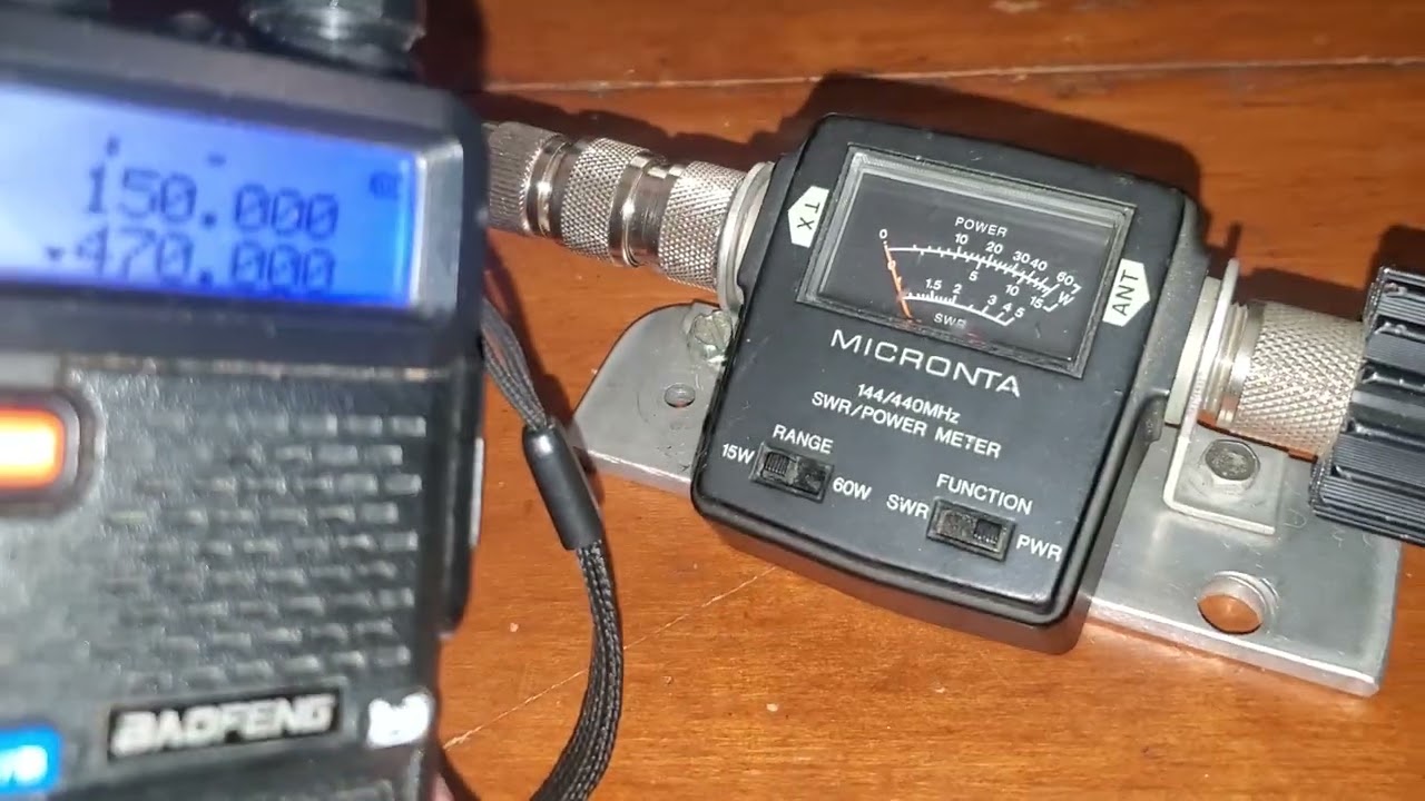 Testing uv5r baofeng power out