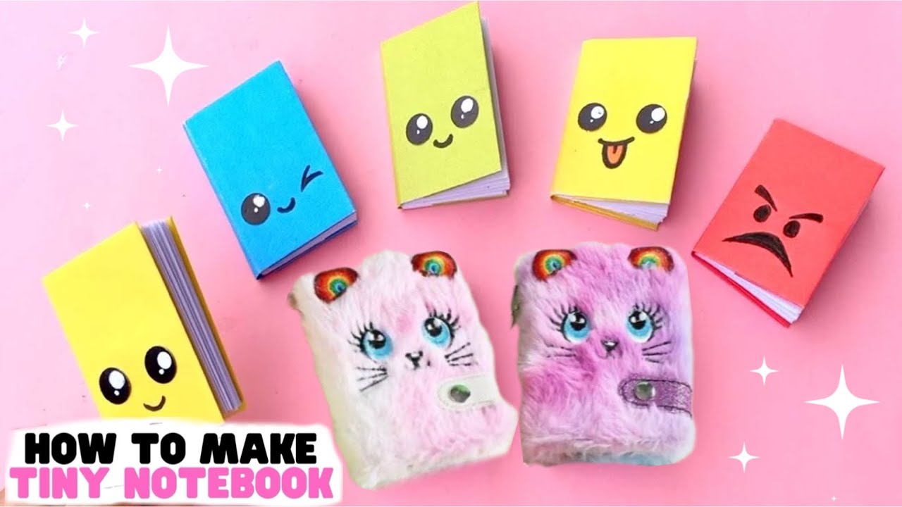 Origami Cute Mini Notebook How to make a kawaii notebook/Mini notebook /Easy craft ideas #Notebooks 