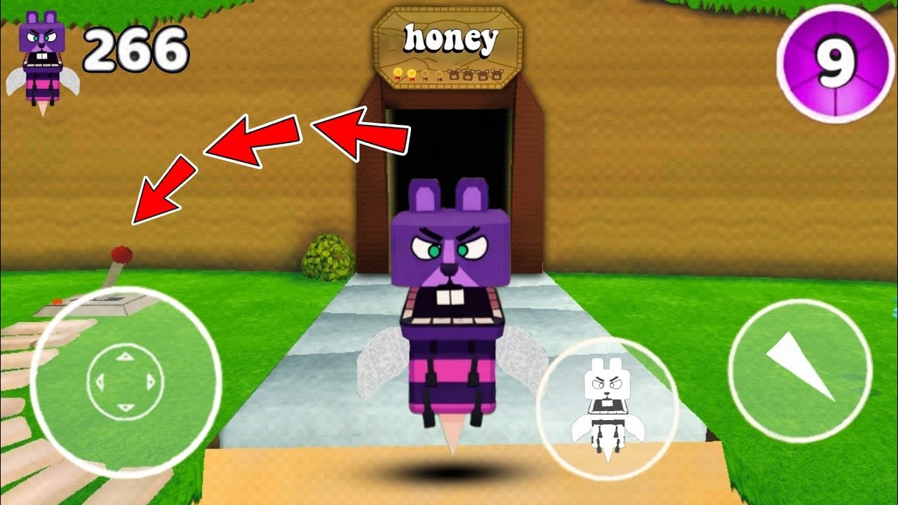 New Purple Bee Sercet Place - Super Bear Adventure Gameplay Walkthrough 