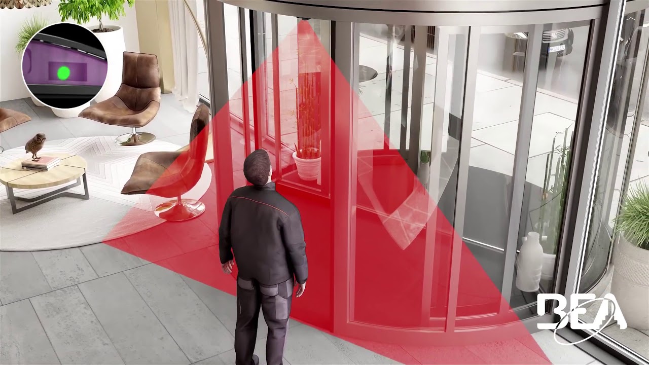 LZR® FLATSCAN REV PZ   Safety sensor for revolving doors