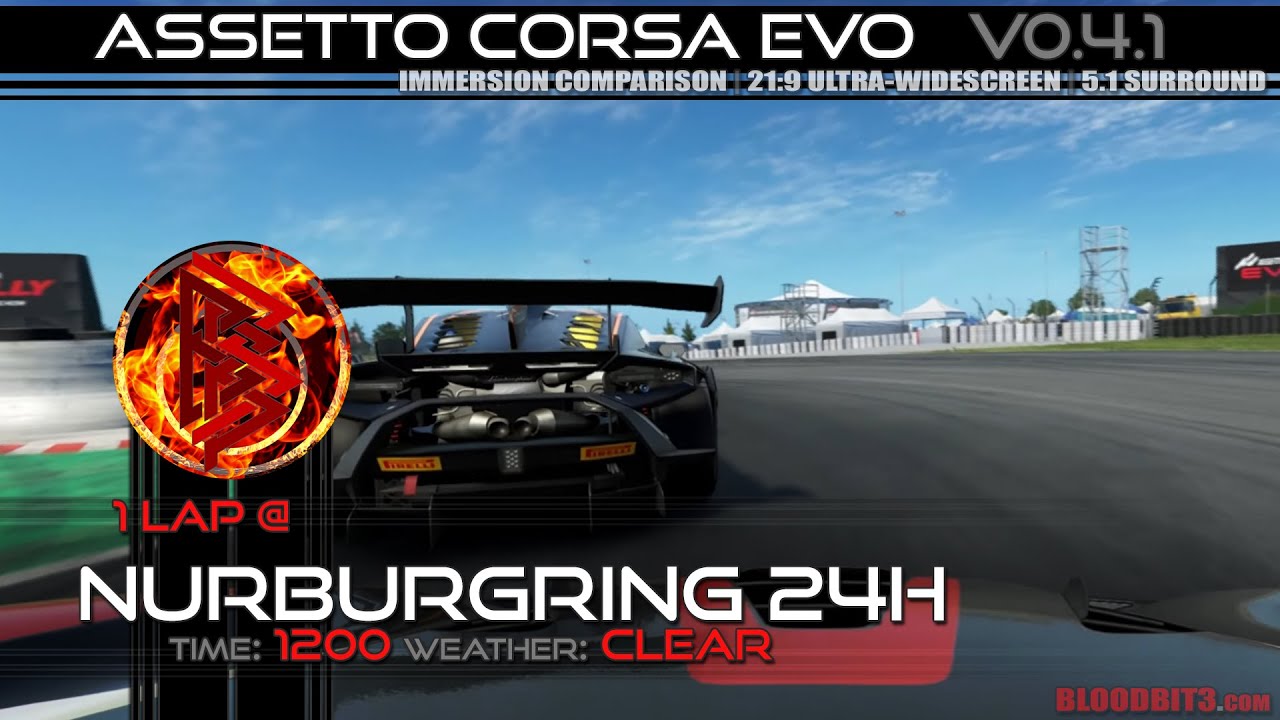 1 Lap @ Nurburgring 24H - 1200 Clear: ASSETTO CORSA EVO [ACE] [PC]