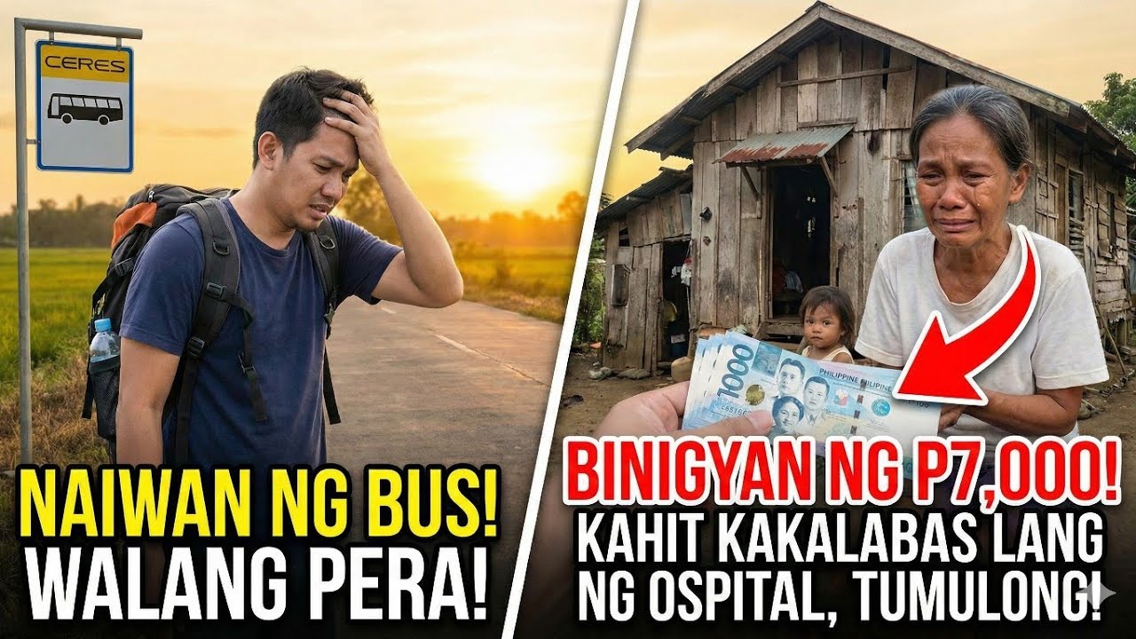 KAKALABAS LANG NG OSPITAL, IBINIGAY PA ANG HULING PERA NIYA! 😭