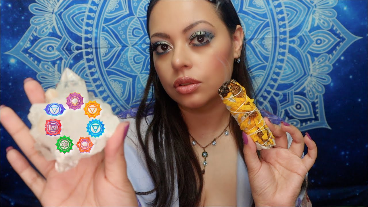 ASMR| Reiki & Crystal Healing RP -  Balancing All 7 Chakras (PERSONAL ATTENTION)