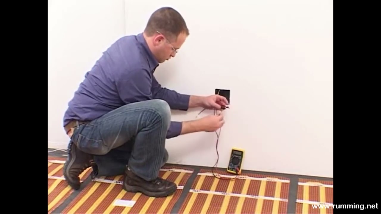 RUMMING | AHT HEATING - under CARPET installation