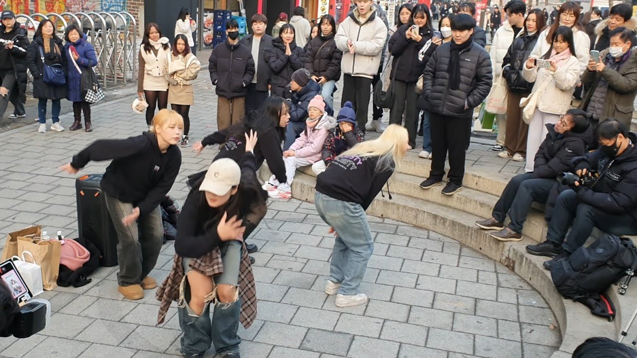 [STREET ARTIST] MAJESTY. INTERACTIVE HONGDAE BUSKING. 231227.