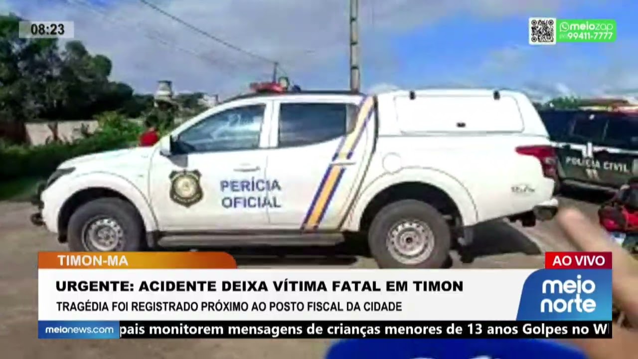 Urgente: acidente deixa vítima fatal em Timon | Bom Dia