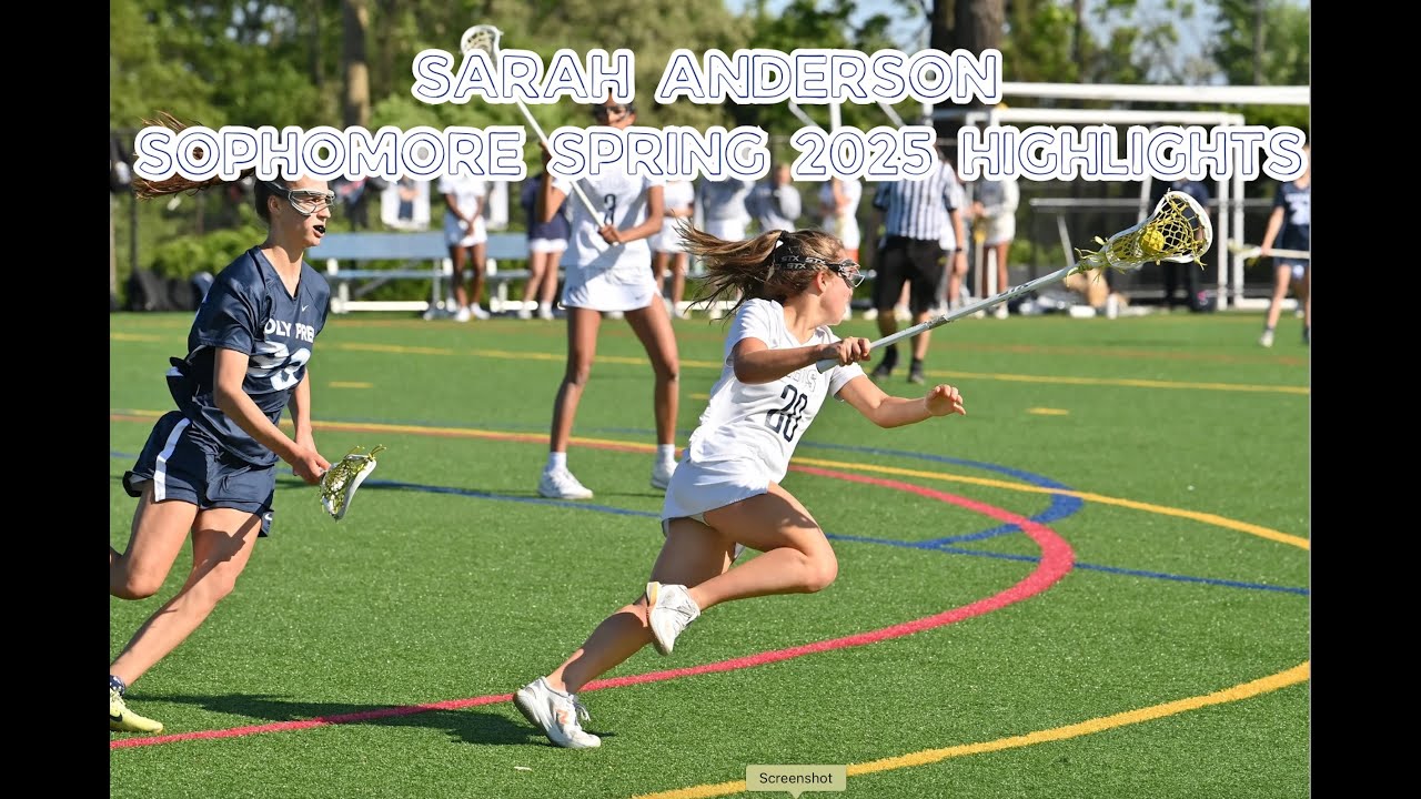 Sarah Anderson 2027- Spring 2025 Highlights