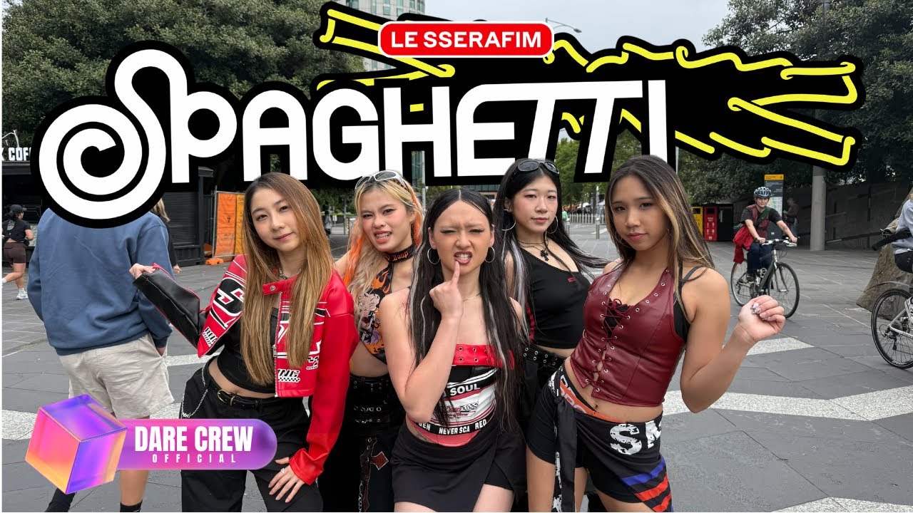 [KPOP IN PUBLIC] LE SSERAFIM(르세라핌) 'SPAGHETTI' Dance cover by Dare Australia