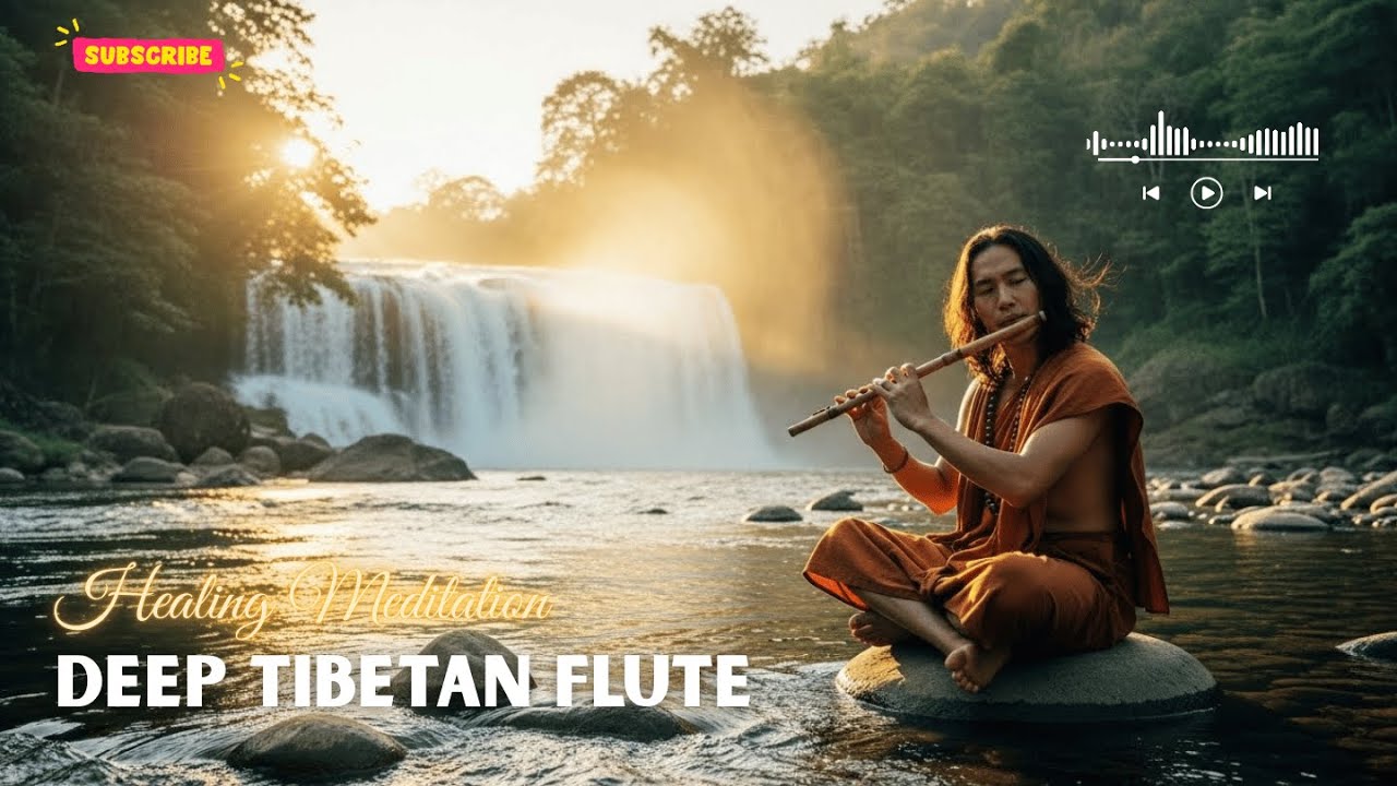 Deep Tibetan Healing Flute Meditation | Calm Awareness & Mindfulness Practice