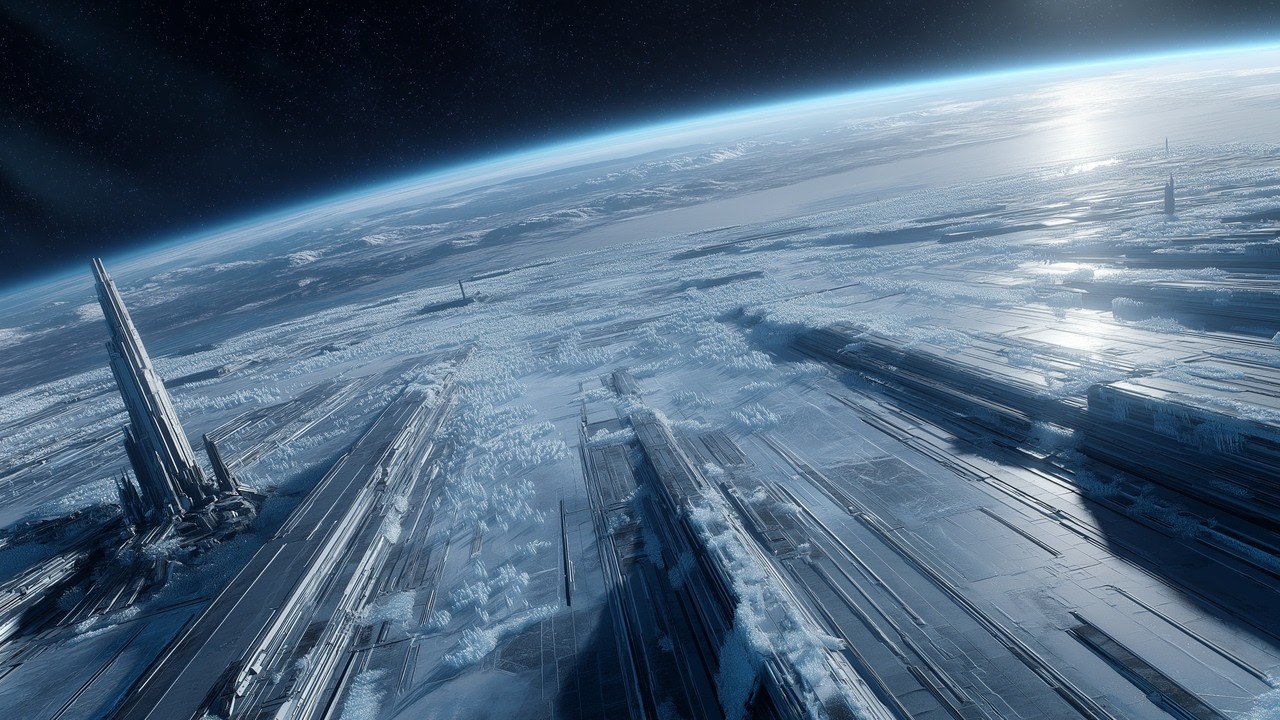 Frozen Orbit 🛰️ Ultra-Minimal Techno & Deep Focus Music for Coding & Late Night Programming