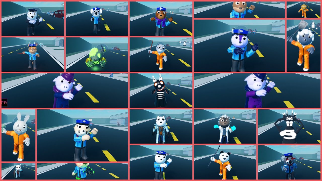 Piggy Miserability all chapter 2 RP jumpscares !!!