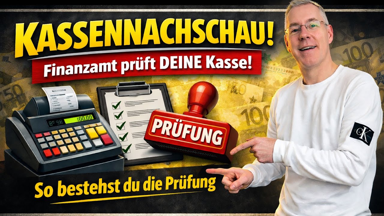 Kassennachschau vom Finanzamt: Diese Fehler werden SOFORT teuer! I Steuerberater erklärt