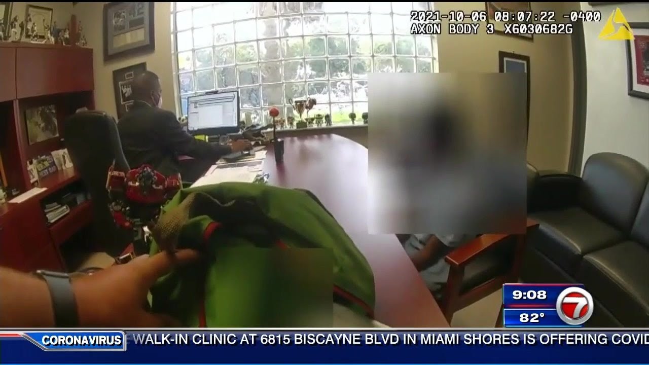 Bodycam video shows moments after school officials find gun in 10-year-old’s backpack