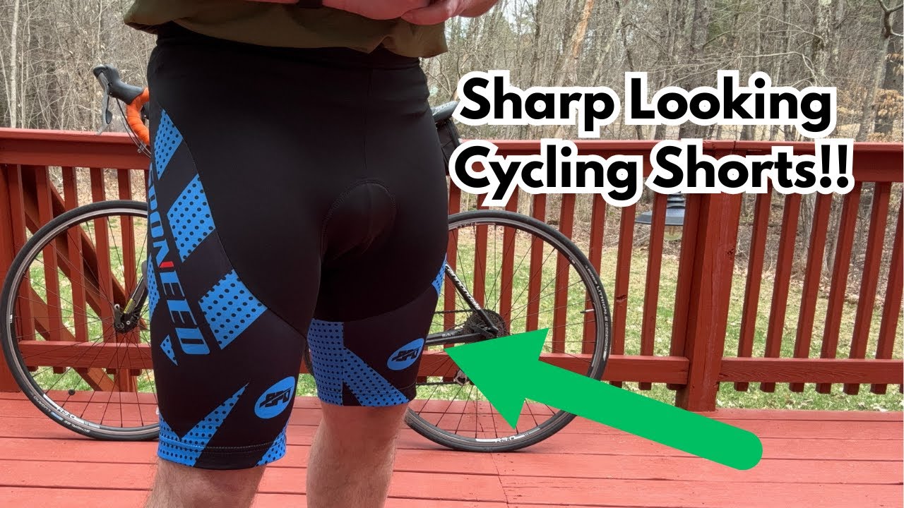 sponeed Men's #Cycling #Shorts Padded Bicycle Riding Pants Bike Biking Clothes Cycle Wear #review