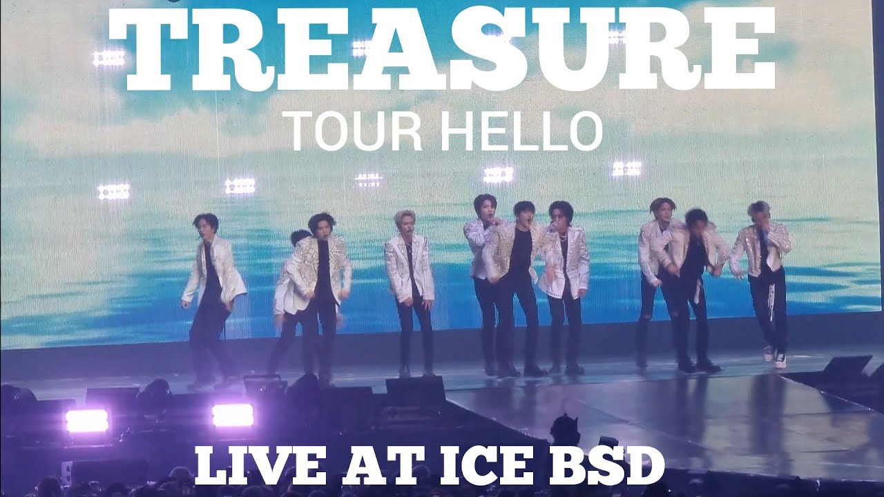 TREASURE TOUR HELLO - LIVE AT ICE BSD JAKARTA 2023 (PART I) DAY 1