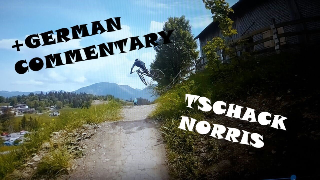 Bikepark Brandnertal 2018 Tschack Norris Downhill Course Preview  (German Commentary)