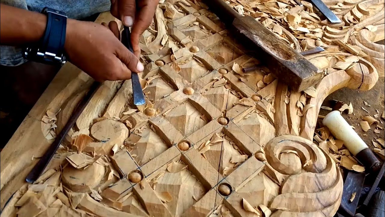 Amazing | Process Of  Making Wood | हाथों की कला🔥 देसी तरीका 