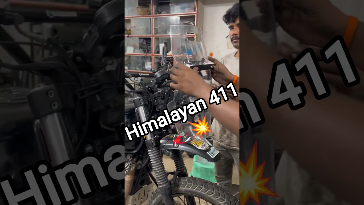 Himalayan 411 rally tower from k3g rally tech🏍️ 