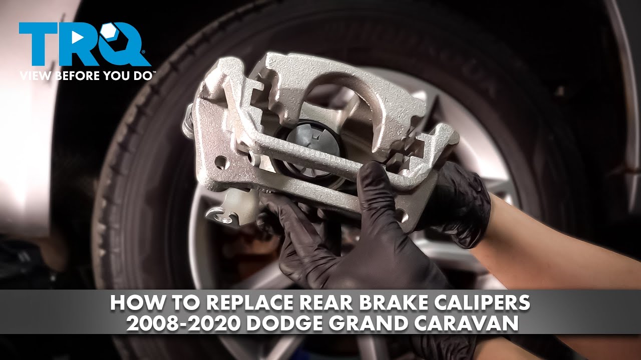 Как заменить задние тормозные суппорты на Dodge Grand Caravan 2008-2020 годов
