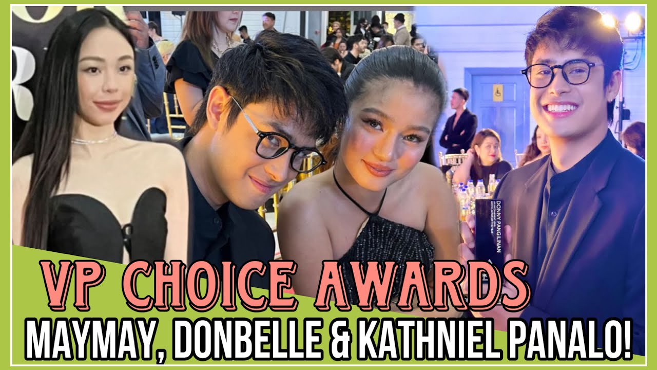 DONBELLE,MAYMAY,KATHNIEL panalo sa Village Pipol Choice Awards