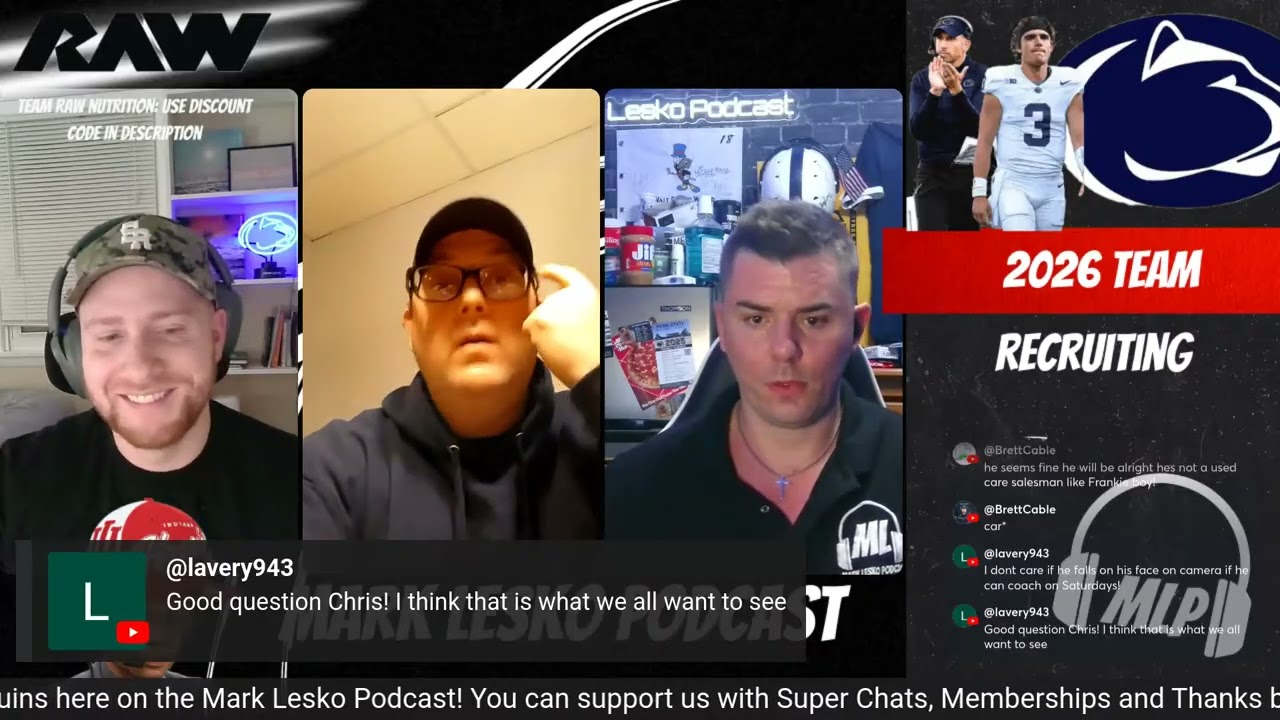 Chris Gorki talks Penn state 2026 || MLP clips #collegefootball