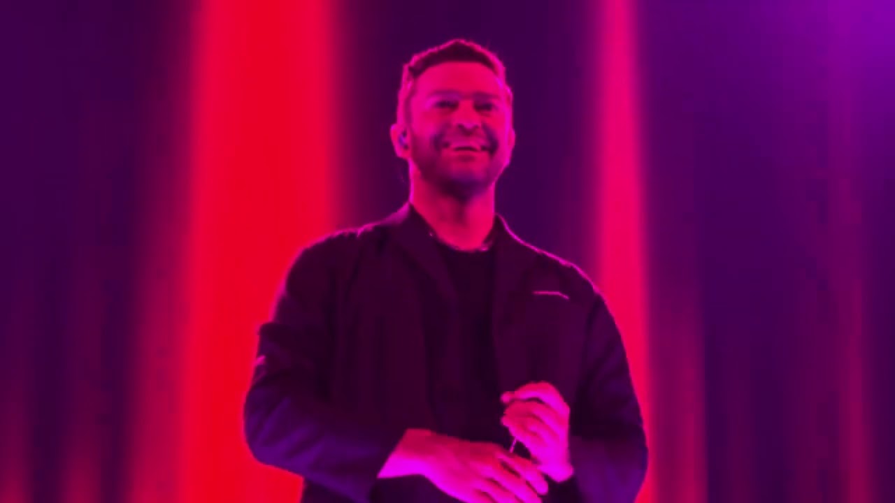 Justin Timberlake performs Rock Your Body on The Forget Tomorrow Tour in San Antonio 5/29/24