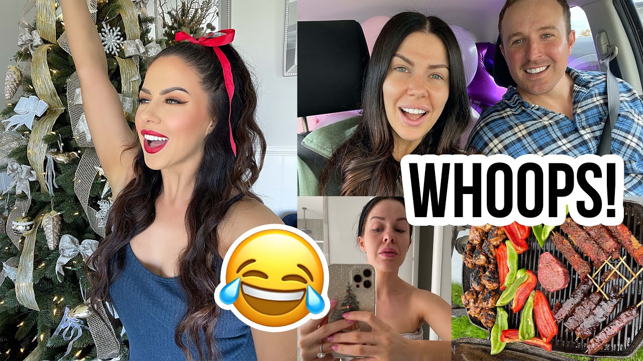 WEEKLY VLOG | Brandon Gets A Makeover😂BBQ Adventure & Sharing Our Fave Christmas Tradition!😍🎄