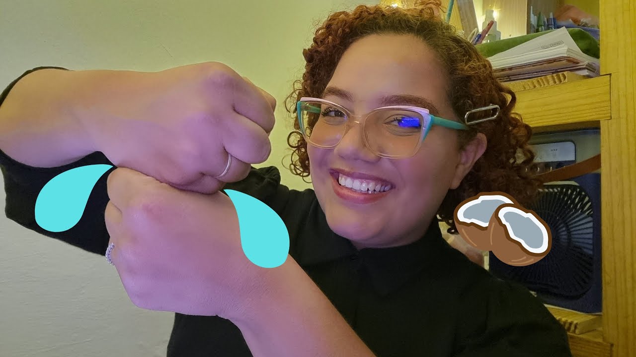 ASMR COCONJT RAIN em CAMADAS 😱🥥