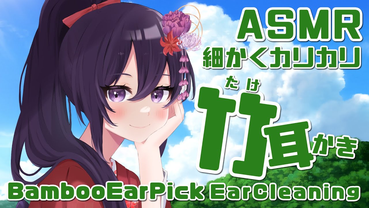 【ASMR/Binaural】細かくカリカリ竹耳かき/BambooEarPickEarCleaninig#09【村瀬巴】