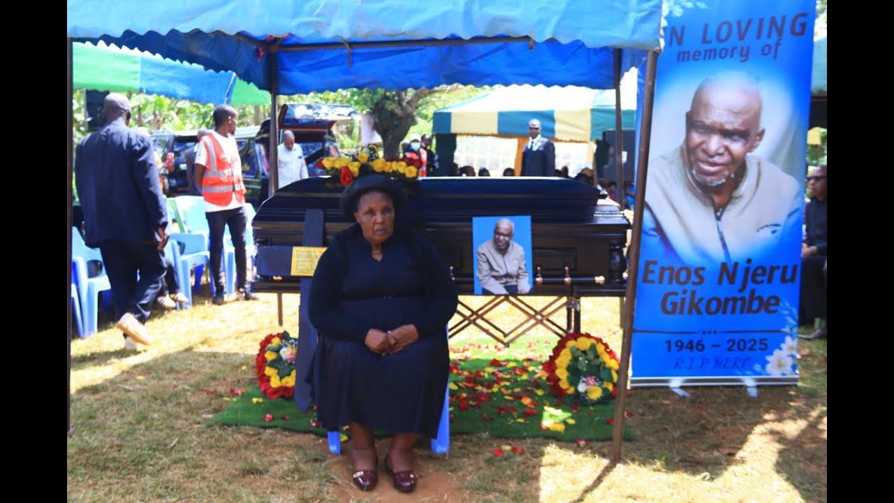 Enos Gikombe Funeral