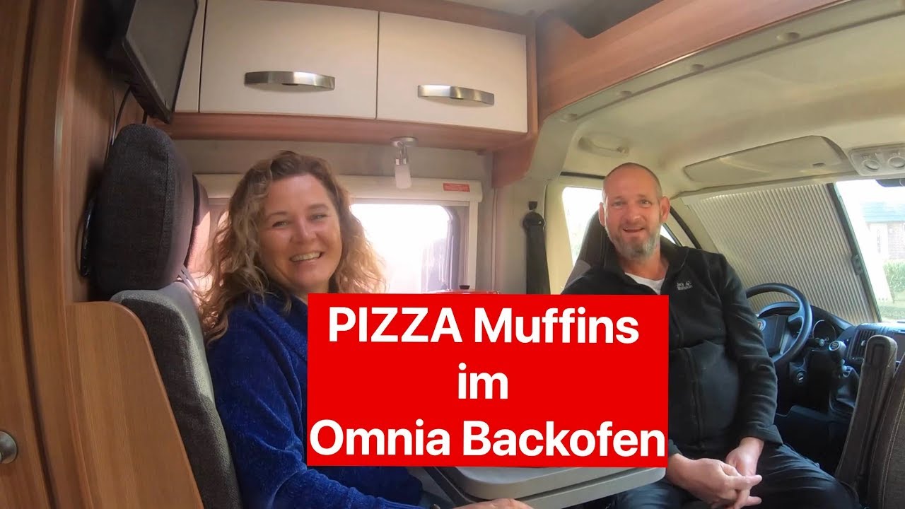 PIZZA Muffins im OMNIA Backofen | Finger Food/ lecker Rezepte / Kochen im Wohnmobil *18