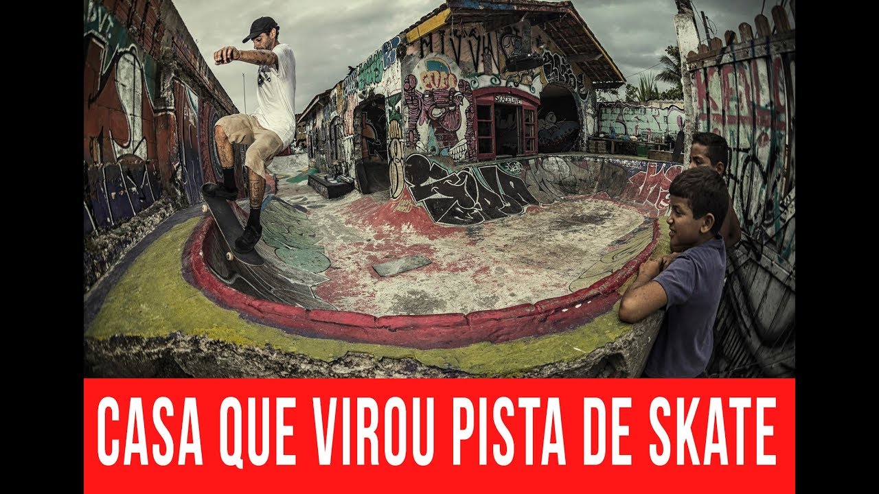 UMA CASA QUE VIROU PISTA DE SKATE