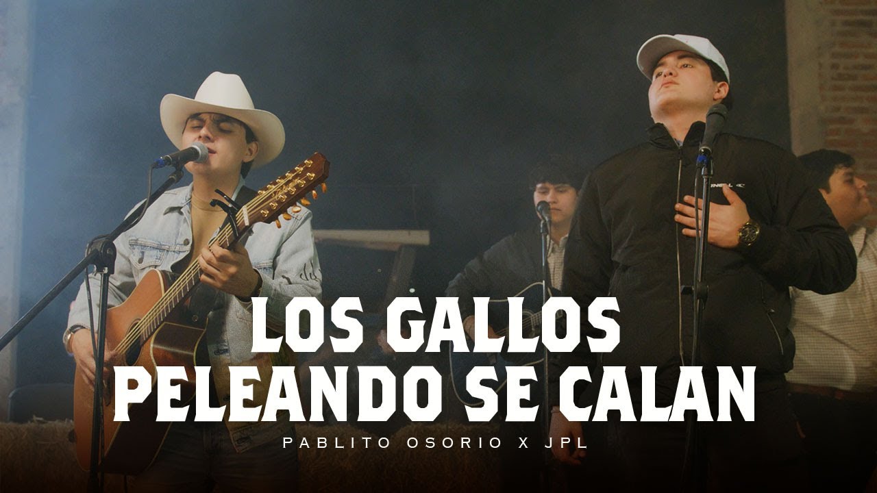Pablito Osorio X JPL -  Los Gallos Peleando se Calan (En Vivo)