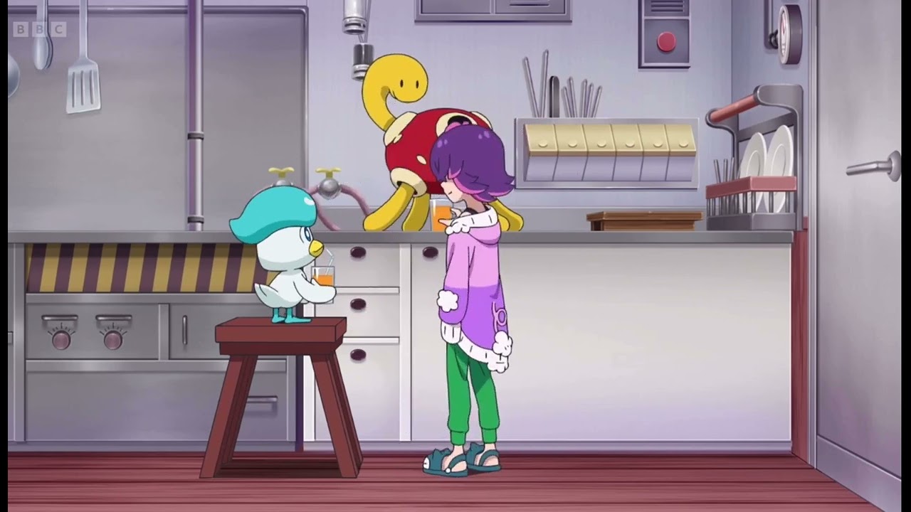dot drinking shuckle juice part 3 - pokemon horizon englishdub 💓💞💦