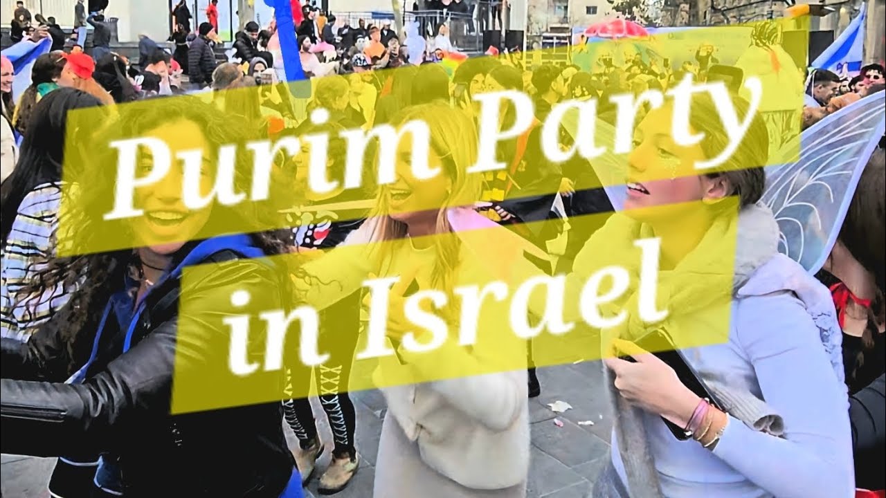 Purim Party Celebration in Israel.Loved the vibes. #indianinisrael #indianabroad #holi #purim