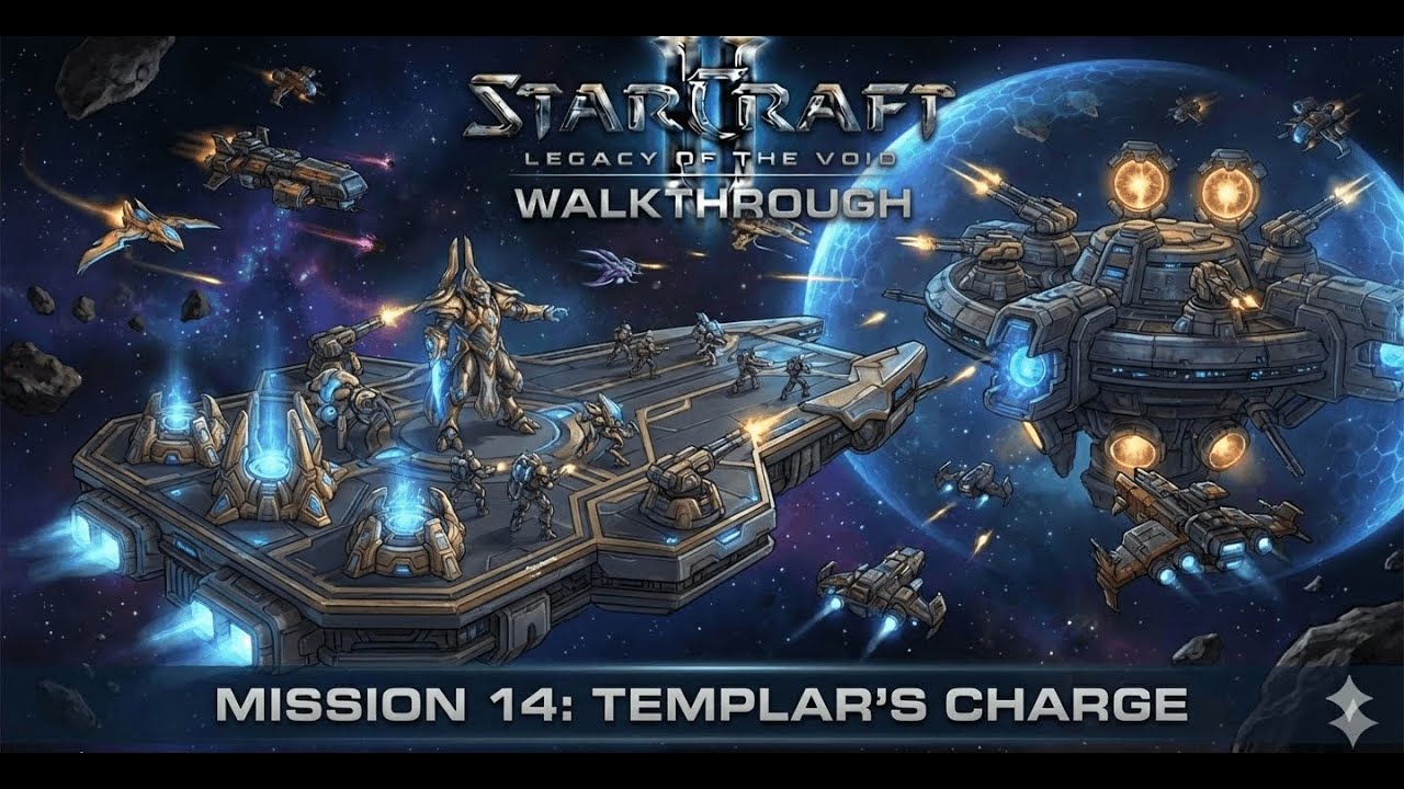 StarCraft 2: Legacy of the Void Walkthrough | Mission 14: Templar's Charge