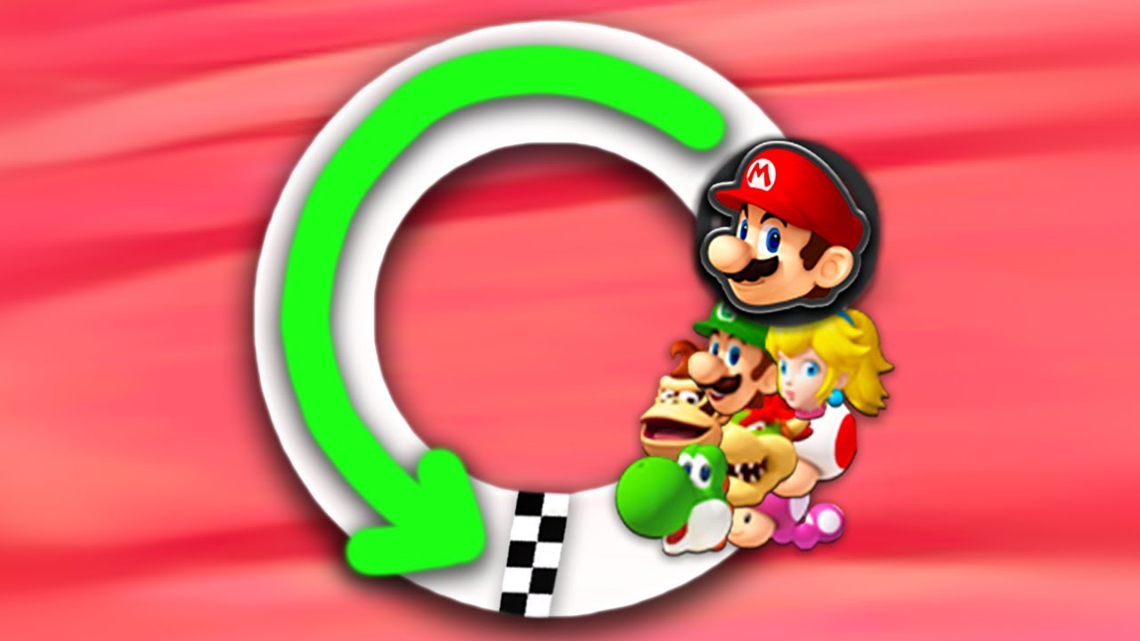 This Mario Kart Track is a CIRCLE..