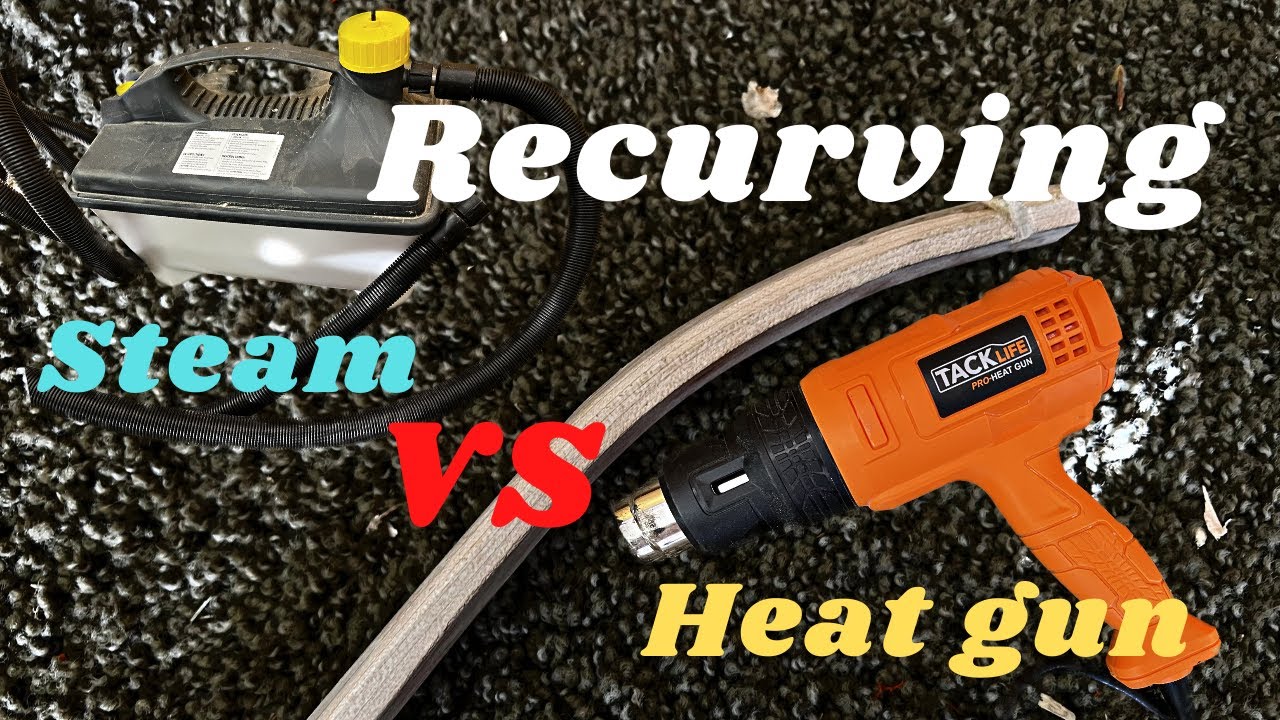 Heat Gun vs Steam for recurving bow limbs