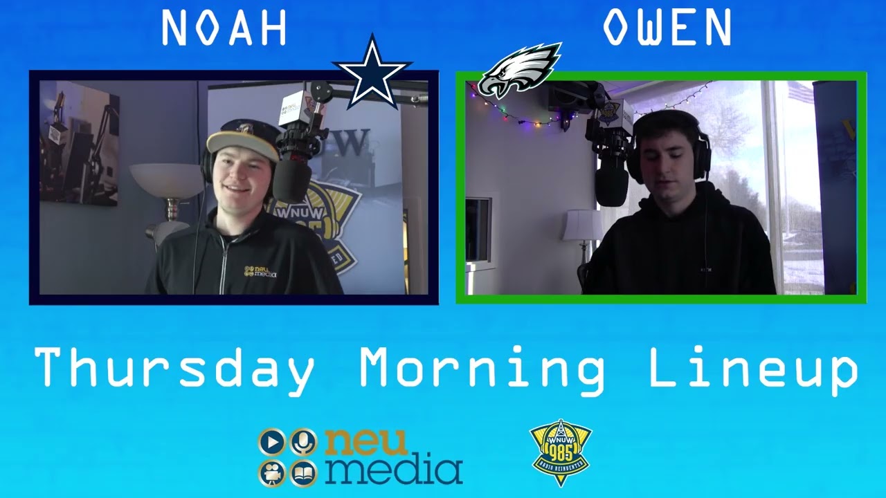 Thursday Morning Lineup with Noah and Owen 2/12/26
