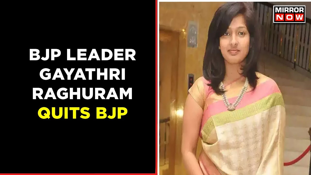 Tamil Nadu BJP Leader Gayathri Raghuram Quits BJP; Makes Sensational Claims Against Chief Annamalai
