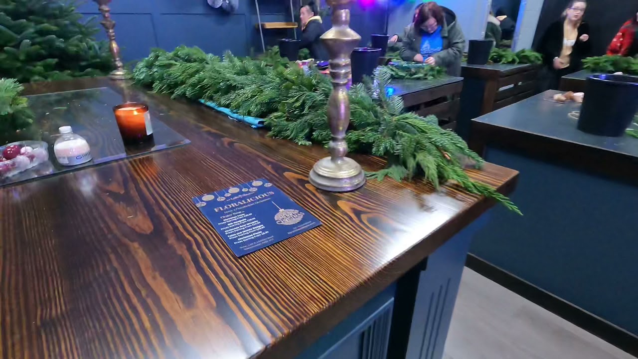 Floralicious Christmas Workshop 2021